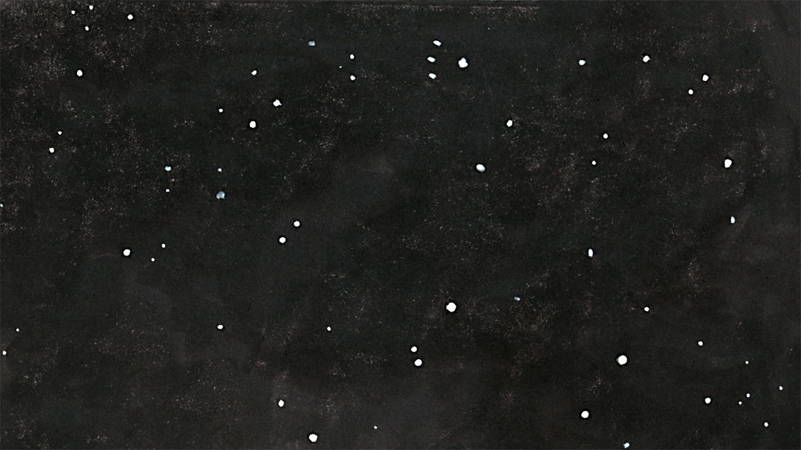 Black starry sky background