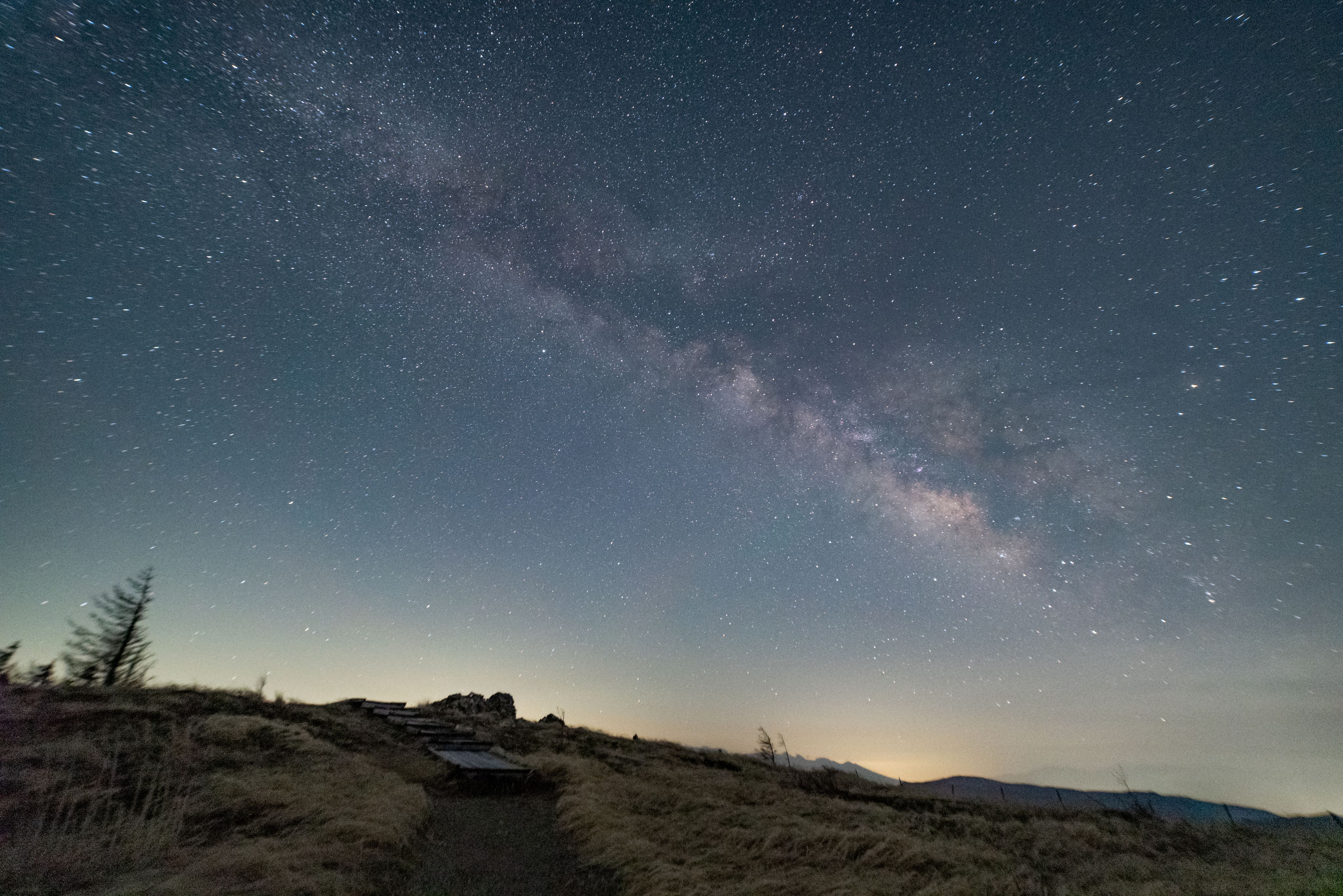 Milky Way from Japan